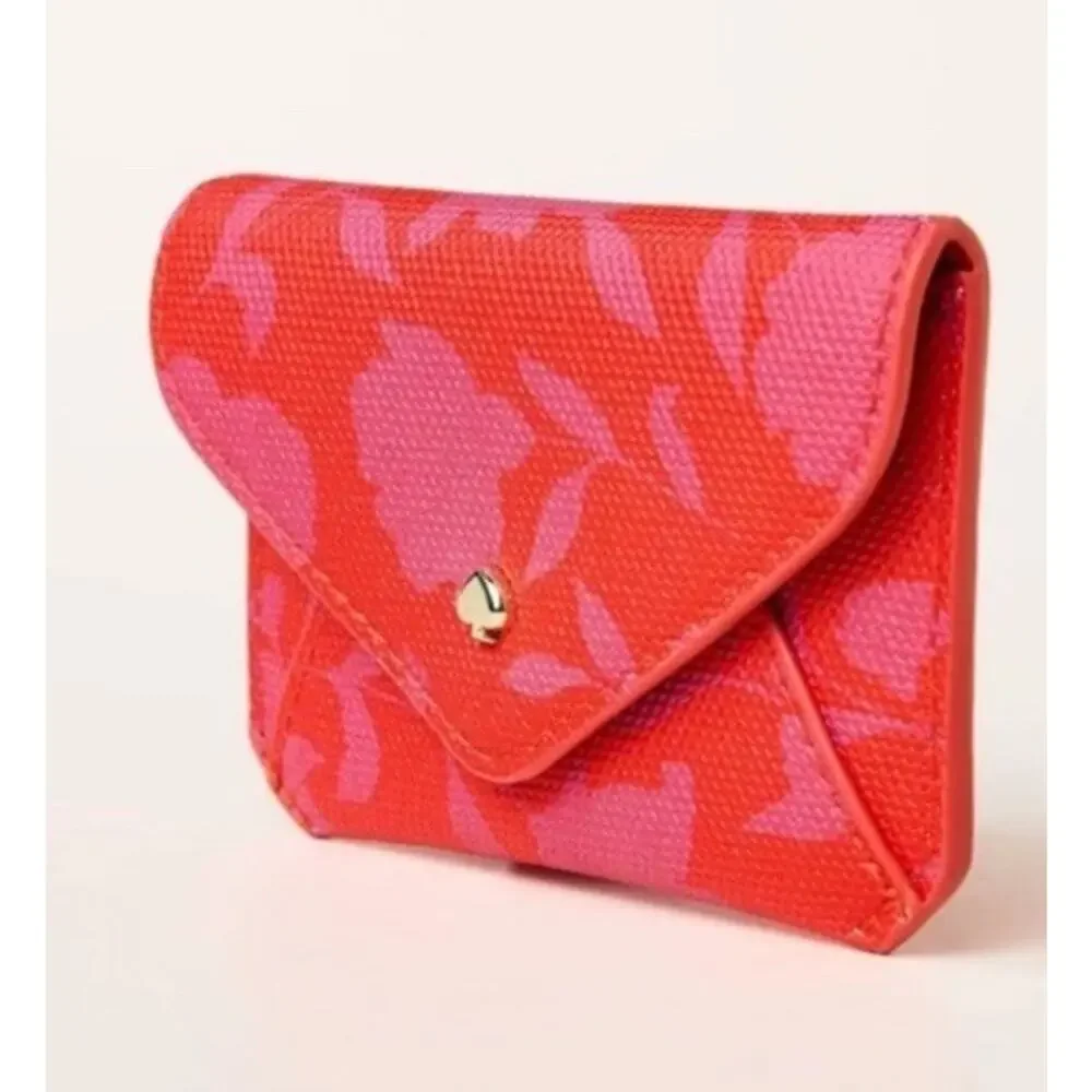 Classic Rose Envelope Card Case - kate spade new york x Target Pink/Red